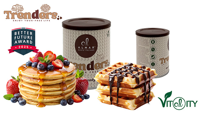 Trenders better Future Awards pancake and waffle mix