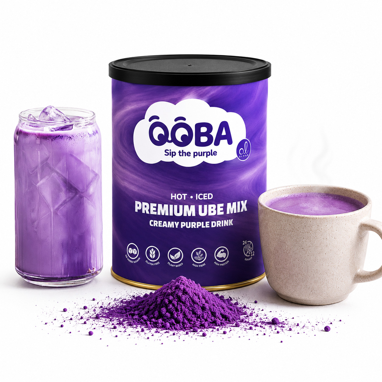 OOBA, preparato per bevanda all’ube